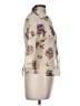 DressBarn Floral Ivory 3/4 Sleeve Blouse Size M (estimated) - photo 4