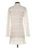 ALLSAINTS 100% Polyester Ivory Casual Dress Size 4 - photo 2