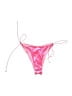 Eight Eight Eight Metallic Pink Swimsuit Bottoms Size M - photo 1