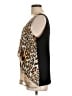 Sunny Leigh Brown Sleeveless Blouse Size L - photo 5