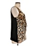 Sunny Leigh Brown Sleeveless Blouse Size L - photo 4