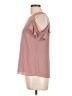 Q&A 100% Polyester Pink Short Sleeve Top Size L - photo 5