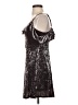 American Eagle Outfitters Metallic Silver Cocktail Dress Size S - photo 5