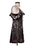 American Eagle Outfitters Metallic Silver Cocktail Dress Size S - photo 4