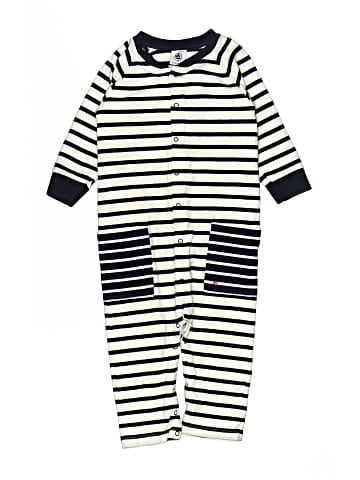 Petit Bateau Short Sleeve Onesie (view 1)