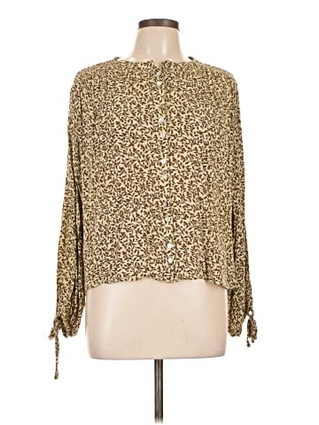 Faherty Long Sleeve Blouse (view 1)