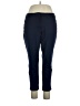 White House Black Market Solid Blue Active Pants Size 14 - photo 1
