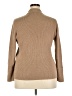 Karen Scott 100% Cotton Tan Turtleneck Sweater Size XXL - photo 2