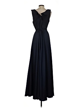 bhldn cocktail dresses BHLDN Midi Slate Blue Cocktail Dress M (8-10)