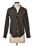 Frank & Eileen Polka Dots Black Long Sleeve Blouse Size XS - photo 1