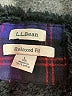 L.L.Bean 100% Cotton Plaid Purple Fleece Size L - photo 6