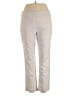 Dana Buchman Solid Ivory Casual Pants Size XL - photo 1