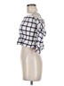 Blue Life 100% Rayon Blue Short Sleeve Blouse Size M - photo 5