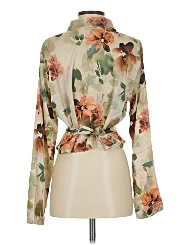Lilac Long Sleeve Blouse (view 2)