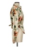 Lilac Floral Ivory Green Long Sleeve Blouse Size S - photo 4