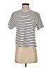 Essentials Stripes Ivory Short Sleeve Turtleneck Size S - photo 1