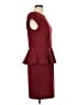 Mossimo Solid Burgundy Cocktail Dress Size L - photo 4