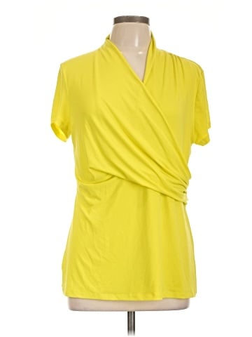 DKNY Short Sleeve Blouse (view 1)