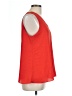 Cato 100% Polyester Red Sleeveless Top Size L - photo 4