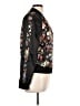 Almost Famous 100% Polyester Floral Black Track Jacket Size L - photo 4
