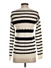 Skies Are Blue 100% Acrylic Stripes Ivory Pullover Sweater Size S - photo 2