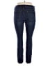 Liz Claiborne Solid Blue Jeans Size 14 - photo 2