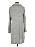 Apt. 9 Gray Casual Dress Size L - photo 2