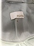 Ecru 100% Leather Gray Leather Jacket Size XS - photo 3