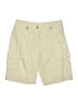 MICHAEL Michael Kors 100% Cotton Yellow Cargo Shorts Size 6 - photo 1