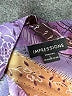 Impressions 100% Polyester Paisley Purple Long Sleeve Blouse Size L - photo 7