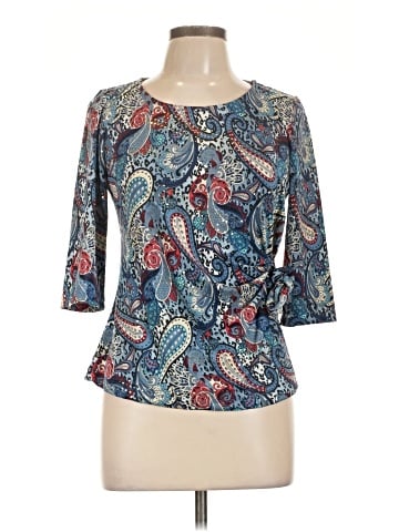 Salon Studio by Haband 3/4 Sleeve Blouse (view 1)