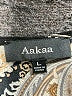 AaKaa 100% Polyester Paisley Brown Casual Dress Size L - photo 4