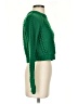 Milly 100% Wool Green Wool Pullover Sweater Size P (petite) - photo 4