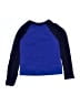 Lands' End 100% Cotton Blue 3/4 Sleeve T-Shirt Size 4 - 5 - photo 2