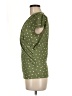 Loveappella Polka Dots Green Short Sleeve Blouse Size M - photo 5
