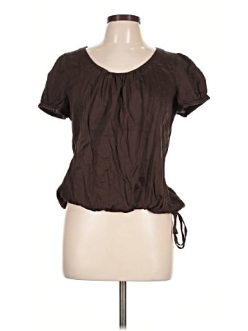 a.n.a. A New Approach Short Sleeve Blouse (view 1)