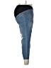 Isabel Maternity Blue Jeans Size 10 Maternity - photo 5
