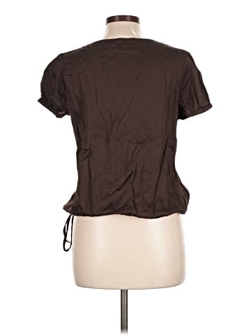 a.n.a. A New Approach Short Sleeve Blouse (view 2)