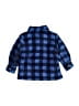 7 For All Mankind 100% Polyester Checkered-gingham Blue Jacket 9-12 MO / 12 MO - photo 2