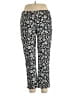 Croft & Barrow Paisley Black Casual Pants Size 14 - photo 1