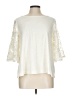 Eri + Ali Ivory 3/4 Sleeve Top Size L - photo 1