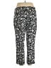 Croft & Barrow Paisley Black Casual Pants Size 14 - photo 2