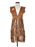 Assorted Brands 100% Polyester Brown Vest Size S - photo 1