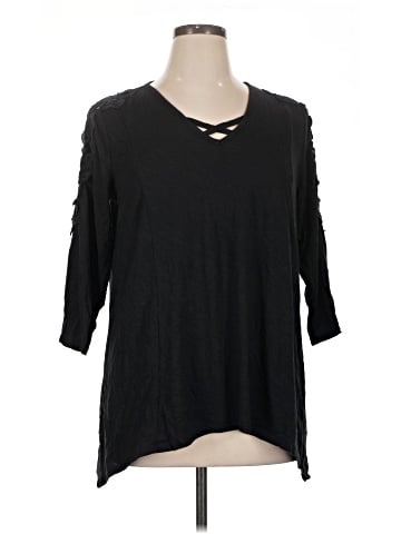 Style&Co 3/4 Sleeve Top (view 1)