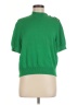 St. John Green Turtleneck Sweater Size M - photo 1