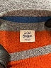Mini Boden Stripes Orange Wool Pullover Sweater Size 5-6y - photo 3