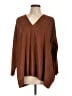 bryn WALKER Solid Brown Long Sleeve Blouse Size L - photo 1