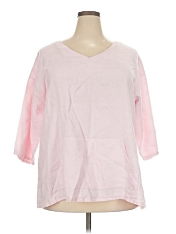 bryn WALKER 3/4 Sleeve Top (view 1)