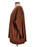 bryn WALKER Solid Brown Long Sleeve Blouse Size L - photo 5