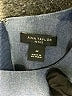 Ann Taylor Solid Gray Blue Casual Dress Size 4 Petite - photo 6